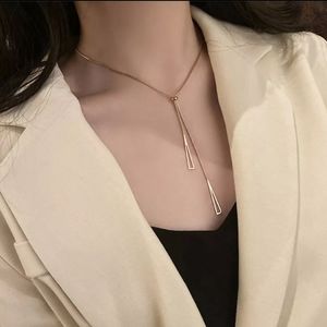Gold Charm Long Necklace